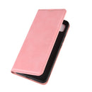 For Xiaomi Redmi 9C Retro-skin Business Magnetic Suction Leather Case with Holder & Card Slots & Wallet(Pink)