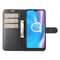 For Alcatel 1SE 2020 Litchi Texture Horizontal Flip Protective Case with Holder & Card Slots & Wallet(Black)