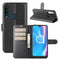 For Alcatel 1SE 2020 Litchi Texture Horizontal Flip Protective Case with Holder & Card Slots & Wallet(Black)