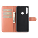 For Alcatel 1SE 2020 Litchi Texture Horizontal Flip Protective Case with Holder & Card Slots & Wallet(Brown)