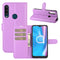For Alcatel 1SE 2020 Litchi Texture Horizontal Flip Protective Case with Holder & Card Slots & Wallet(Purple)
