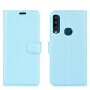 For Alcatel 1SE 2020 Litchi Texture Horizontal Flip Protective Case with Holder & Card Slots & Wallet(Blue)