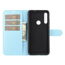 For Alcatel 1SE 2020 Litchi Texture Horizontal Flip Protective Case with Holder & Card Slots & Wallet(Blue)