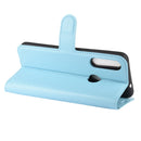 For Alcatel 1SE 2020 Litchi Texture Horizontal Flip Protective Case with Holder & Card Slots & Wallet(Blue)