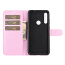 For Alcatel 1SE 2020 Litchi Texture Horizontal Flip Protective Case with Holder & Card Slots & Wallet(Pink)