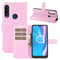 For Alcatel 1SE 2020 Litchi Texture Horizontal Flip Protective Case with Holder & Card Slots & Wallet(Pink)