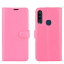 For Alcatel 1SE 2020 Litchi Texture Horizontal Flip Protective Case with Holder & Card Slots & Wallet(Rose red)