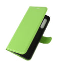 For Alcatel 1SE 2020 Litchi Texture Horizontal Flip Protective Case with Holder & Card Slots & Wallet(Green)