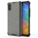 For Xiaomi Redmi 9A Shockproof Honeycomb PC + TPU Case(Grey)