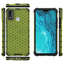 For Huawei Honor 9X Lite Shockproof Honeycomb PC + TPU Case(Green)