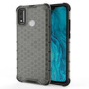 For Huawei Honor 9X Lite Shockproof Honeycomb PC + TPU Case(Grey)