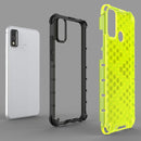 For Huawei Honor 9X Lite Shockproof Honeycomb PC + TPU Case(Grey)