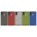 For Huawei Honor 9X Lite Shockproof Honeycomb PC + TPU Case(Grey)