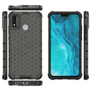For Huawei Honor 9X Lite Shockproof Honeycomb PC + TPU Case(Grey)