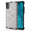 For Huawei Honor 9X Lite Shockproof Honeycomb PC + TPU Case(White)