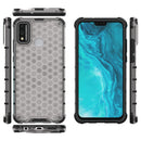 For Huawei Honor 9X Lite Shockproof Honeycomb PC + TPU Case(White)