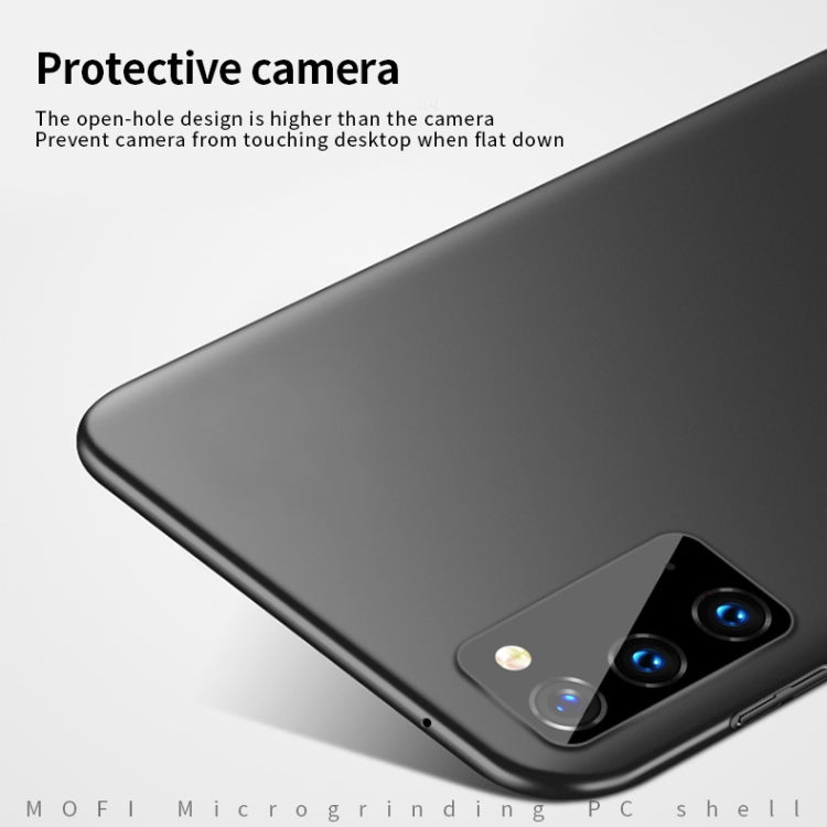 For Samsung Galaxy Note20 MOFI Frosted PC Ultra-thin Hard Case(Rose gold)