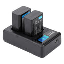 For Sony NP-FW50 Smart LCD Display USB Dual Charger