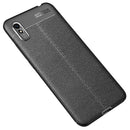 For Xiaomi Redmi 9A Litchi Texture TPU Shockproof Case(Black)