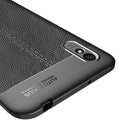 For Xiaomi Redmi 9A Litchi Texture TPU Shockproof Case(Black)