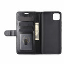 For OPPO Realme C11 R64 Texture Single Horizontal Flip Protective Case with Holder & Card Slots & Wallet& Photo Frame(Black)