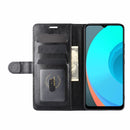 For OPPO Realme C11 R64 Texture Single Horizontal Flip Protective Case with Holder & Card Slots & Wallet& Photo Frame(Black)