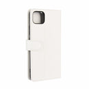 For OPPO Realme C11 R64 Texture Single Horizontal Flip Protective Case with Holder & Card Slots & Wallet& Photo Frame(White)