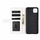 For OPPO Realme C11 R64 Texture Single Horizontal Flip Protective Case with Holder & Card Slots & Wallet& Photo Frame(White)