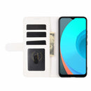 For OPPO Realme C11 R64 Texture Single Horizontal Flip Protective Case with Holder & Card Slots & Wallet& Photo Frame(White)