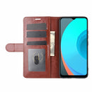 For OPPO Realme C11 R64 Texture Single Horizontal Flip Protective Case with Holder & Card Slots & Wallet& Photo Frame(Brown)
