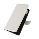 For OPPO Realme C11 Litchi Texture Horizontal Flip Protective Case with Holder & Card Slots & Wallet(White)
