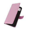 For OPPO Realme C11 Litchi Texture Horizontal Flip Protective Case with Holder & Card Slots & Wallet(Pink)