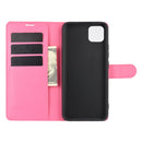 For OPPO Realme C11 Litchi Texture Horizontal Flip Protective Case with Holder & Card Slots & Wallet(Rose Red)