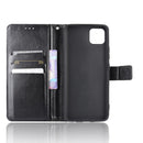 For OPPO Realme C11 Retro Crazy Horse Texture Horizontal Flip Leather Case with Holder & Card Slots & Photo Frame(Black)