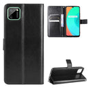 For OPPO Realme C11 Retro Crazy Horse Texture Horizontal Flip Leather Case with Holder & Card Slots & Photo Frame(Black)