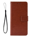 For OPPO Realme C11 Retro Crazy Horse Texture Horizontal Flip Leather Case with Holder & Card Slots & Photo Frame(Brown)