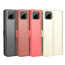For OPPO Realme C11 Retro Crazy Horse Texture Horizontal Flip Leather Case with Holder & Card Slots & Photo Frame(Red)