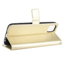 For OPPO Realme C11 Retro Crazy Horse Texture Horizontal Flip Leather Case with Holder & Card Slots & Photo Frame(Gold)