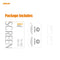 For Samsung Galaxy Note20 Ultra 2 PCS Hat-Prince ENKAY 0.2mm 9H 2.15D Round Edge Rear Camera Lens Tempered Glass Film Protector