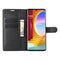 For LG Velvet Litchi Texture Horizontal Flip Protective Case with Holder & Card Slots & Wallet(Black)