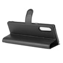 For LG Velvet Litchi Texture Horizontal Flip Protective Case with Holder & Card Slots & Wallet(Black)
