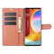 For LG Velvet Litchi Texture Horizontal Flip Protective Case with Holder & Card Slots & Wallet(Brown)