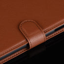 For LG Velvet Litchi Texture Horizontal Flip Protective Case with Holder & Card Slots & Wallet(Purple)