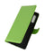 For LG Velvet Litchi Texture Horizontal Flip Protective Case with Holder & Card Slots & Wallet(Green)