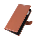 For Motorola Moto G 5G Plus Litchi Texture Horizontal Flip Protective Case with Holder & Card Slots & Wallet(Brown)