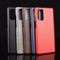 For Samsung Galaxy Note20 Shockproof Litchi Texture PC + PU Case(Brown)