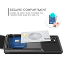 For Samsung Galaxy Note20 Scratch-Resistant Shockproof Heavy Duty Rugged Armor Protective Case with Card Slot(Dark Grey)