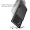 For Samsung Galaxy Note20 Scratch-Resistant Shockproof Heavy Duty Rugged Armor Protective Case with Card Slot(Purple)