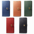 For OPPO Reno 2F/Reno 2Z Retro Solid Color Leather Buckle Phone Case with Lanyard & Photo Frame & Card Slot & Wallet & Stand Function(Green)