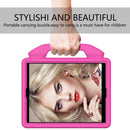 EVA Shockproof Tablet Case with Thumb Bracket For iPad 4 / 3 / 2(Rose Red)